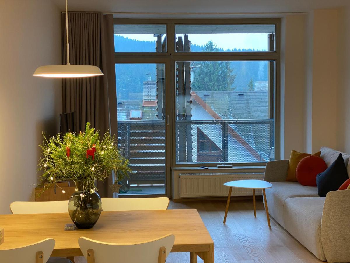 Luxusni Apartman U Sjezdovek S Garazi Harrachov Εξωτερικό φωτογραφία