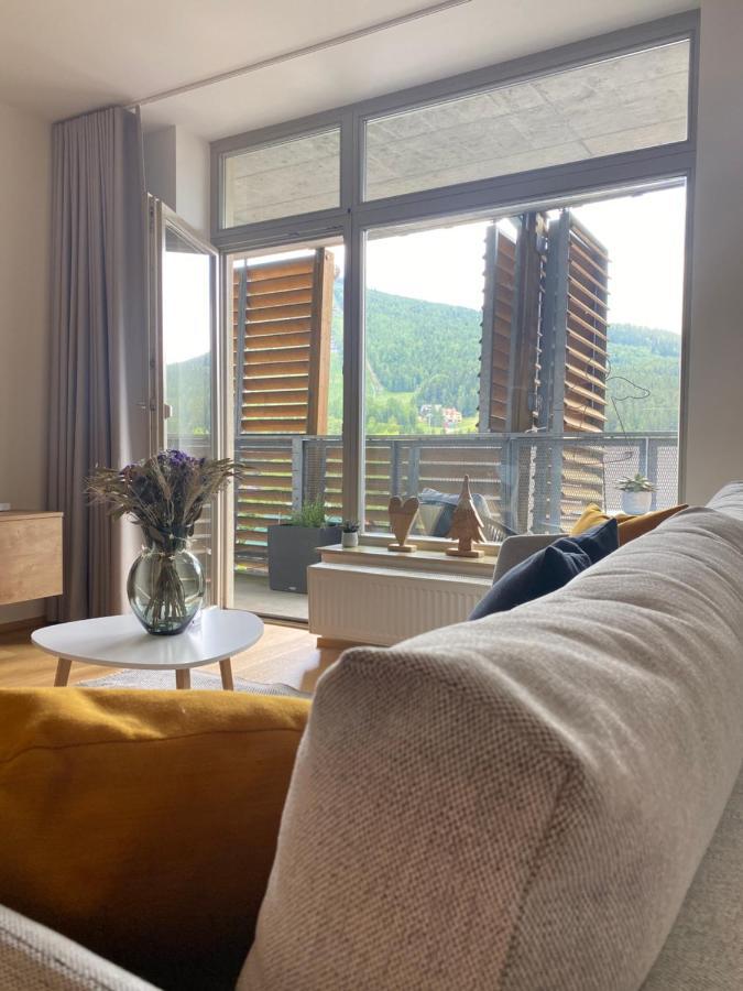 Luxusni Apartman U Sjezdovek S Garazi Harrachov Εξωτερικό φωτογραφία